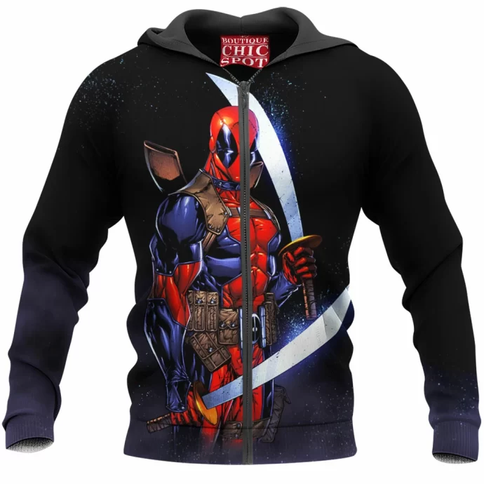 Deadpool Zip Hoodie