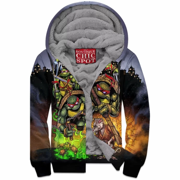 Tmnt Zip Fleece Hoodie