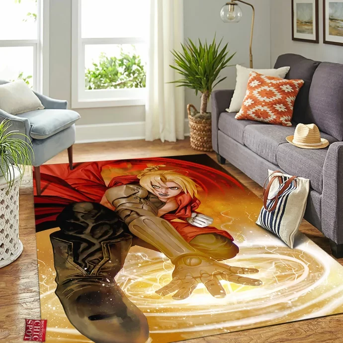 Edward Elric Rectangle Rug