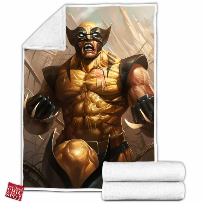 Wolverine Fleece Blanket