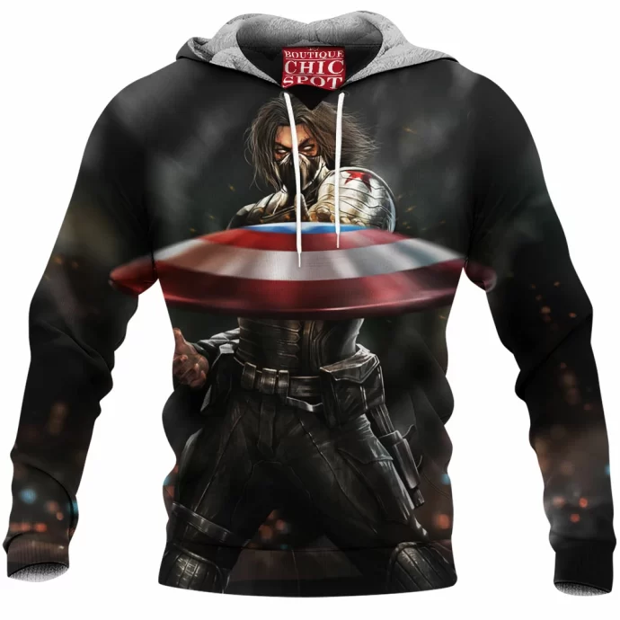 Winter Soldier Fleece Hoodie