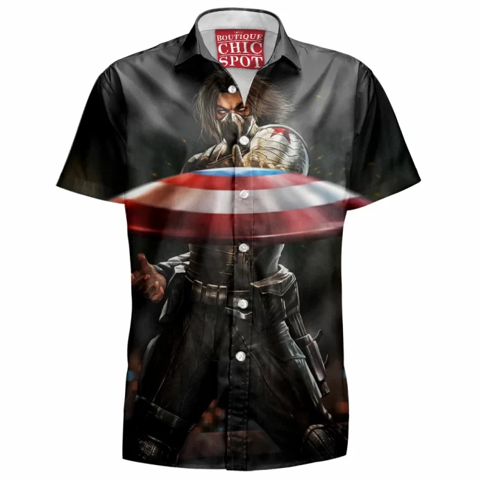 Winter Soldier Hawaiian Shirt