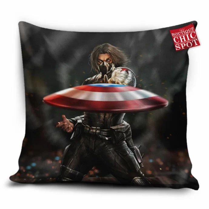 Winter Soldier Pillow Cover