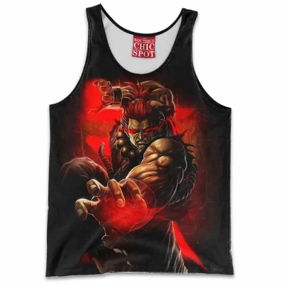 Aku Tank-Top, Cartoon Tank-Top, Samurai Jack Tank-Top
