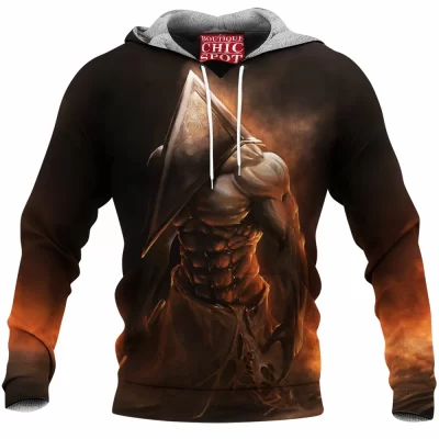 Game Fleece-Hoodie, Pyramid Head Fleece-Hoodie, Silent Hill Fleece-Hoodie, Horror Fleece-Hoodie
