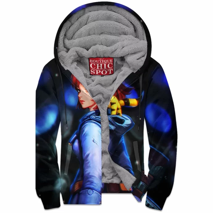 Nausicaa Zip Fleece Hoodie