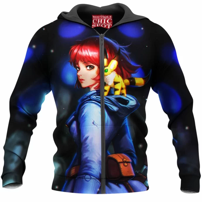 Nausicaa Zip Hoodie