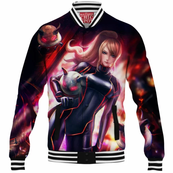 Evil Samus Baseball Jacket