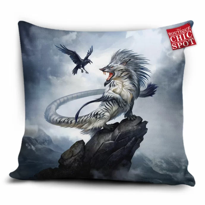 Mountain Monster Pillow Cover