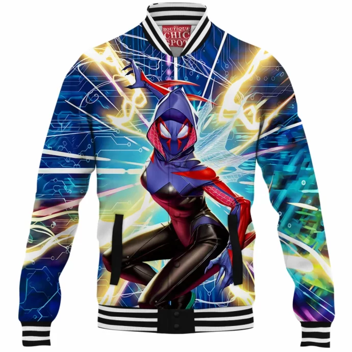 Spider Gwen Gwenverse Baseball Jacket