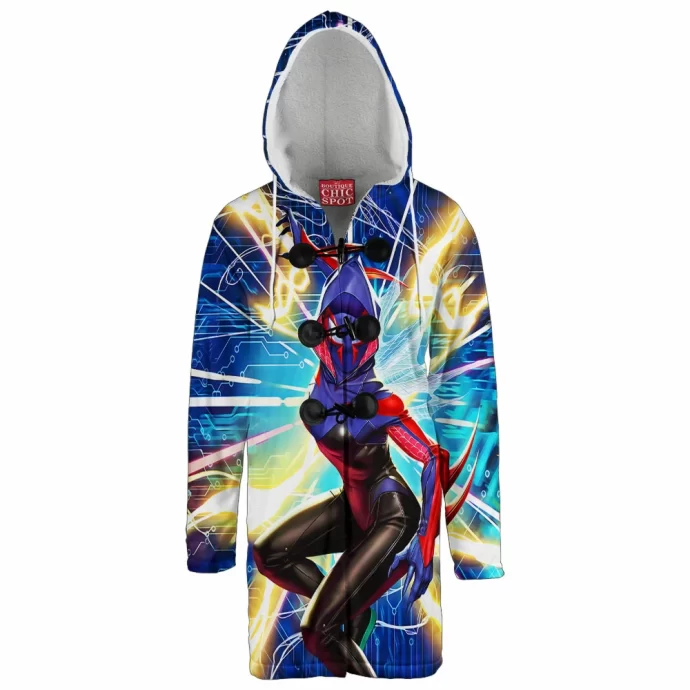 Spider Gwen Gwenverse Hooded Cloak Coat