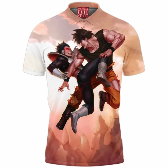 Vegeta Vs Son Goku Polo Shirt