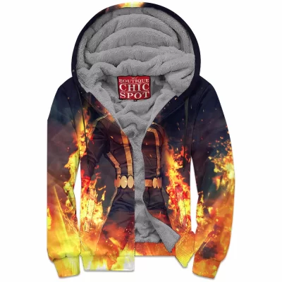 Comic Zip-Fleece-Hoodie, Ghost Rider Zip-Fleece-Hoodie