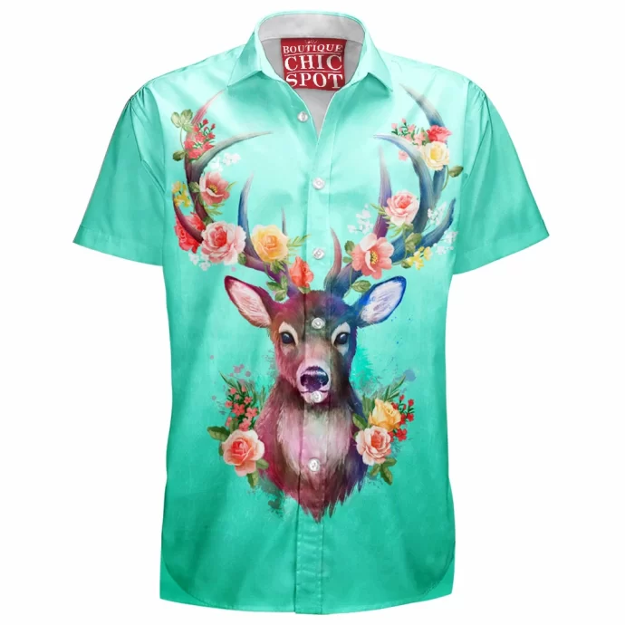 Deer Of Spring Hawaiian Shirt