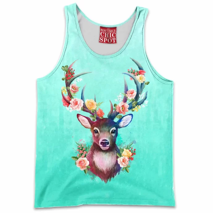 Deer Of Spring Tank Top