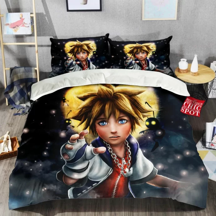 Sora Kingdom Hearts Bedding Set