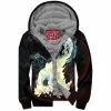 Anime Zip-Fleece-Hoodie, Okami Zip-Fleece-Hoodie