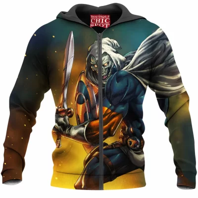 Comic Zip-Hoodie, Taskmaster Zip-Hoodie