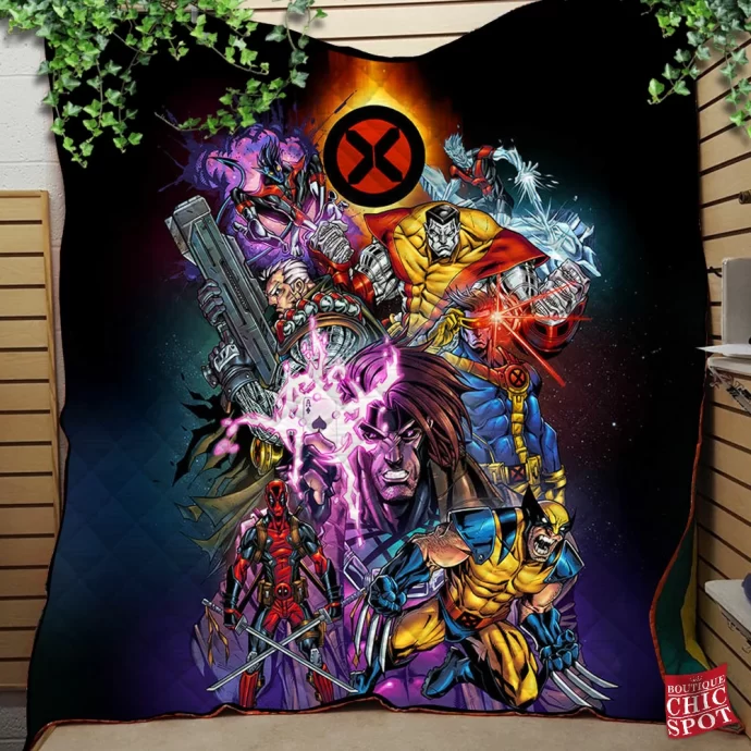 X Men Quilt Blanket