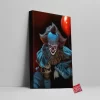 Pennywise The Dancing Clown Canvas Wall Art