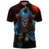 Horror Polo Shirt, Pennywise Polo Shirt