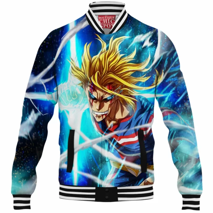 All Might Baseball Jacket