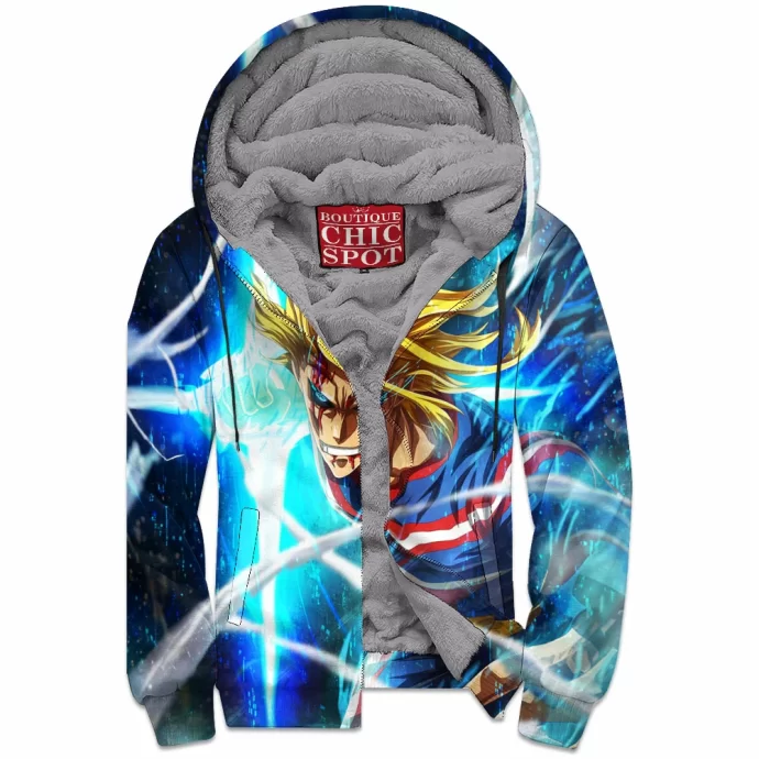 All Might Zip Fleece Hoodie