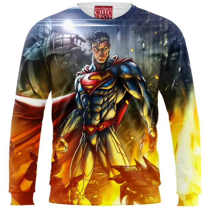 The Man Of Steel Sweatshirt