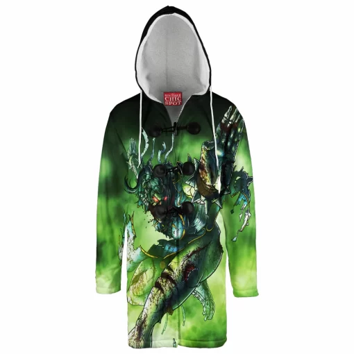Zombie Chun Li Hooded Cloak Coat