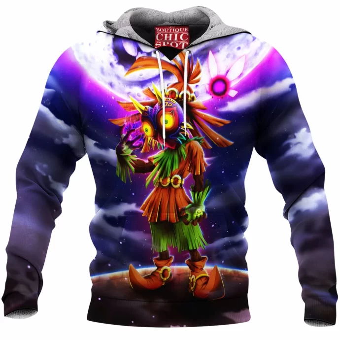 The Legend Of Zelda Majora's Mask Fleece Hoodie