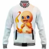 Anime Baseball-Jacket, Charmander Baseball-Jacket, Pokemon Baseball-Jacket