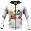 Anime Zip-Hoodie, Rowlet Zip-Hoodie, Pokemon Zip-Hoodie
