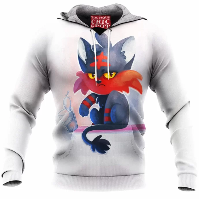 Litten Fleece Hoodie