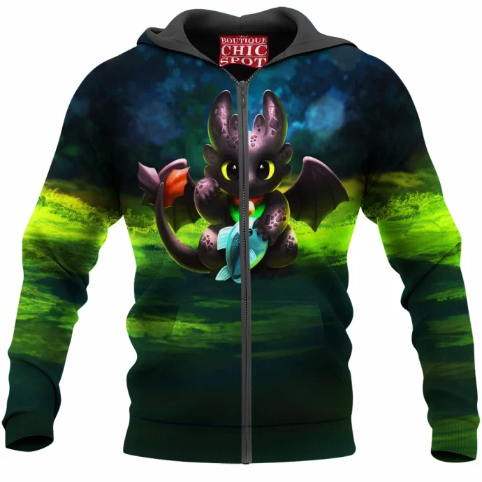 Toothless Zip Hoodie