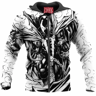Comic Zip-Hoodie, Spawn Zip-Hoodie