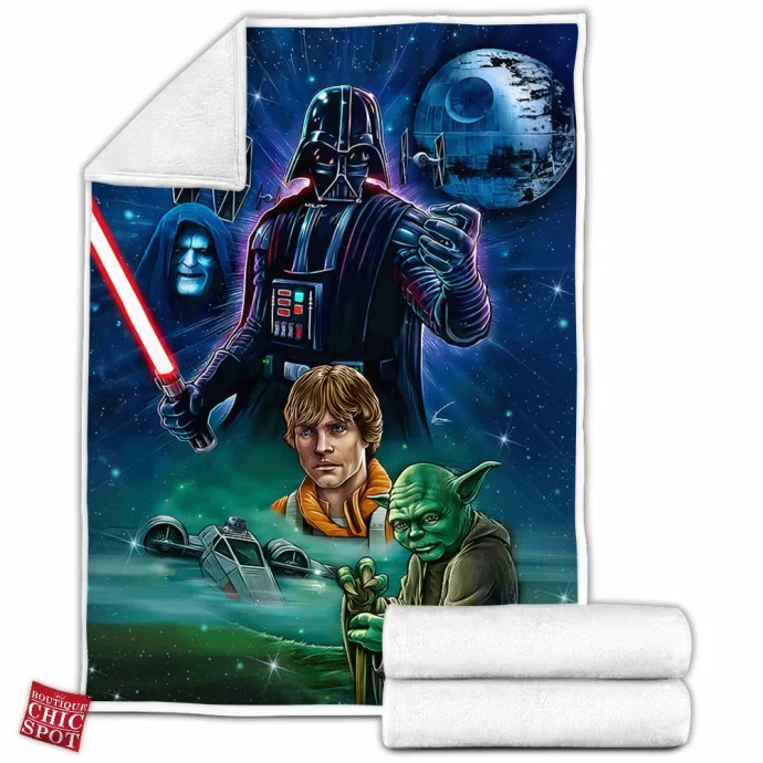 The Empire Strikes Back Fleece Blanket