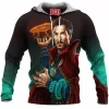 Comic Fleece-Hoodie, Doctor Strange Fleece-Hoodie
