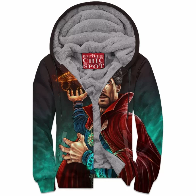 Doctor Strange Zip Fleece Hoodie