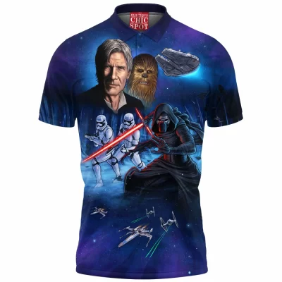 Sci-Fi Shirt, Sci-Fi Polo Shirt, Star Wars Polo Shirt