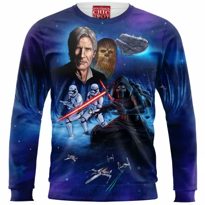 Star war Sweatshirt, Movie Sweatshirt, Sci-Fi Sweatshirt, Comic Sweatshirt, Star Wars Sweatshirt, Superhero Sweatshirt