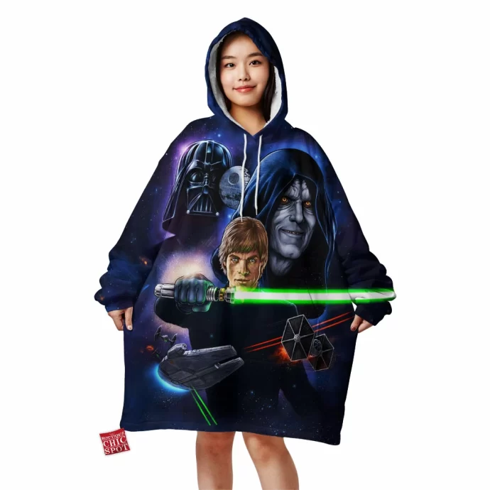 Stars Wars Return Of The Jedi Blanket Hoodie