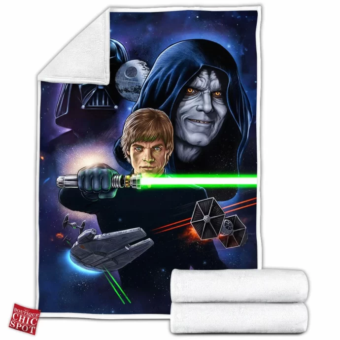 Stars Wars Return Of The Jedi Fleece Blanket