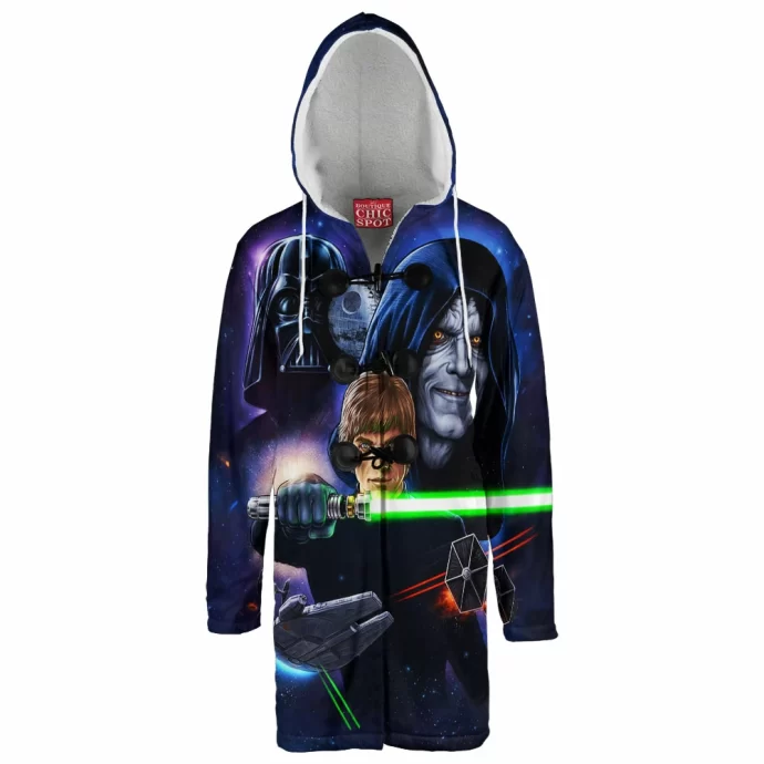 Stars Wars Return Of The Jedi Hooded Cloak Coat