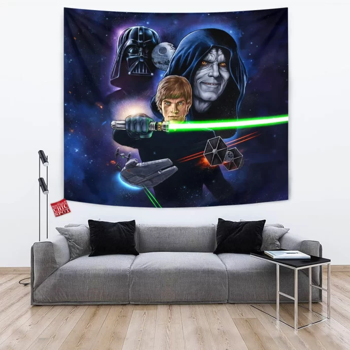 Stars Wars Return Of The Jedi Tapestry