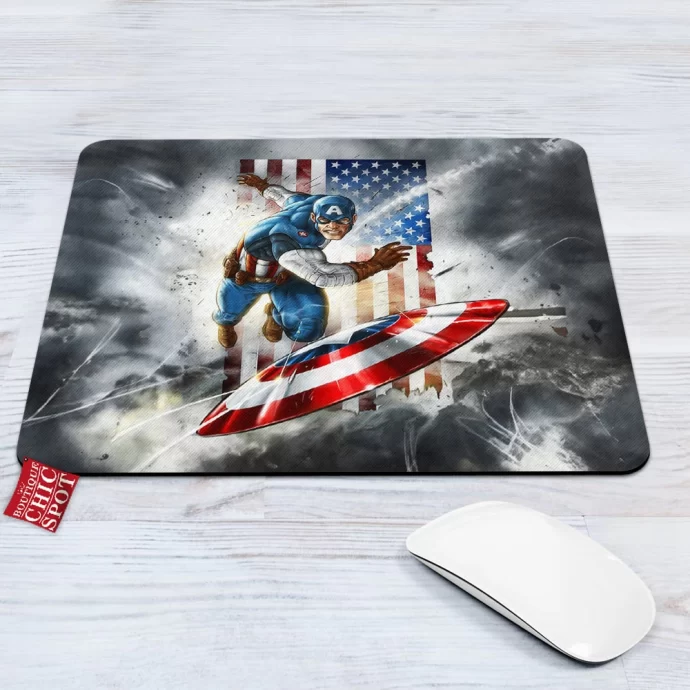 Captain America Mouse Pad