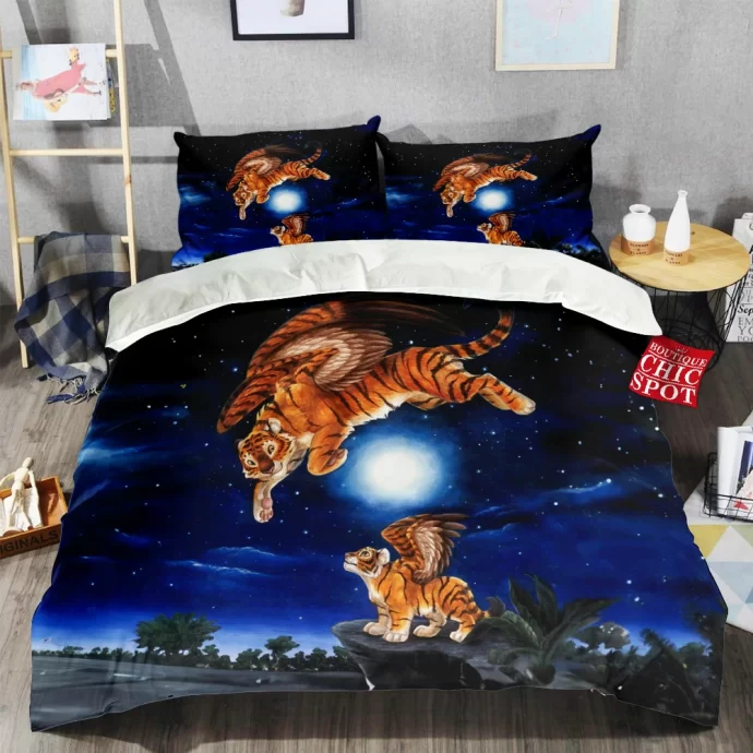 Tiger Fly Bedding Set