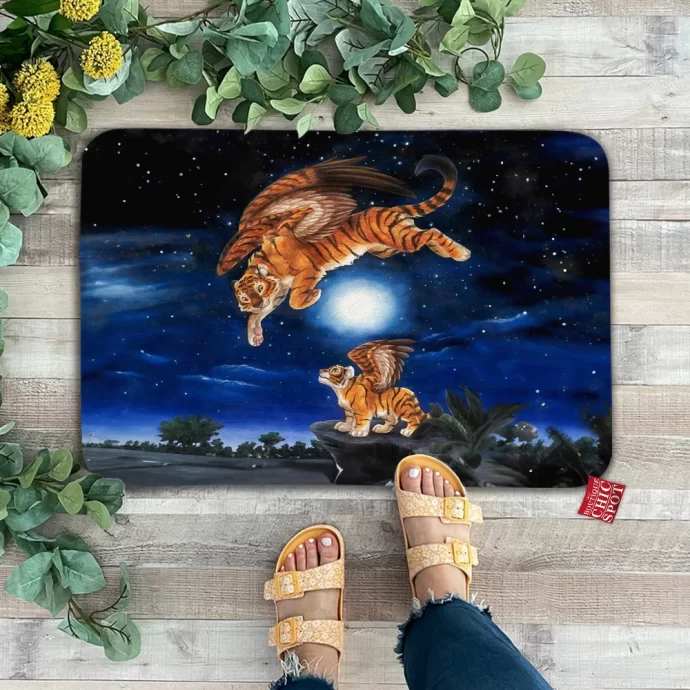 Tiger Fly Doormat