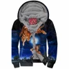 Tiger Zip-Fleece-Hoodie