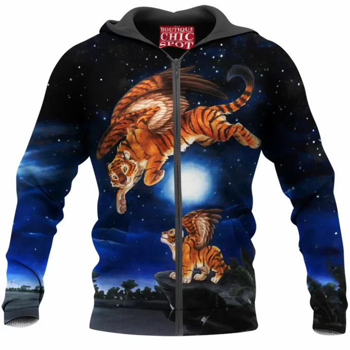 Tiger Fly Zip Hoodie