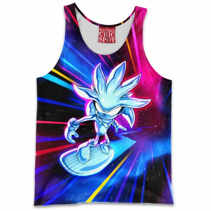 Silver The Surfer Sonic Tank Top